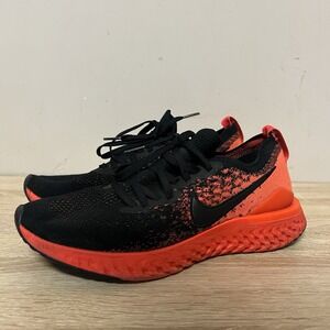 Nike Mens Epic React Flyknit 2 BQ8928-008 Black Running Shoes Sneakers Size 9.5